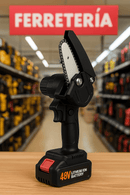 Mini motosierra eléctrica a batería 48V